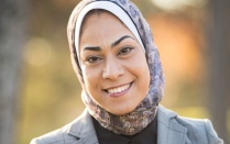 Asmaa Lashin. Read the student profile in this issue of Buffalo Business. 