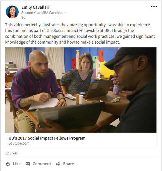 Social Impact Fellows on LinkedIn. 