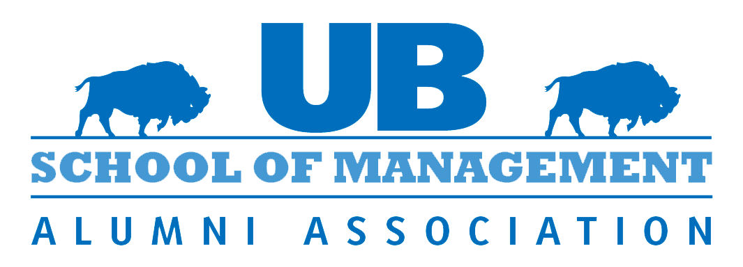 UB School of Management Alumni Association logo. 